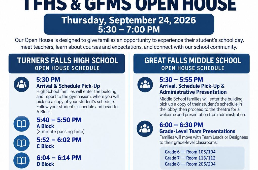 TFHS & GFMS Open House