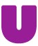 Letter U, short for Unipay